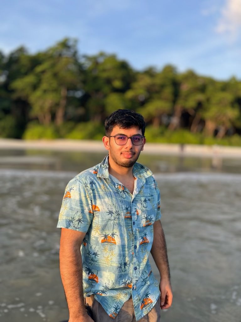 Logani at beach